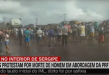 População de Umbaúba-SE protesta contra execução de morador pela PRF