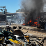 CBMAL ATUA EM INCENDIO EM GARAGEM DA VELEIRO (1)