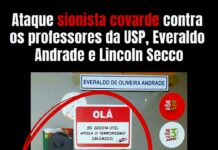 Sionistas atacam professores da USP que defendem o povo palestino