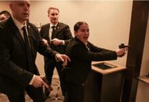 Trump é retirado às pressas de jantar em Washintgton após tiroteio