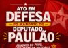 PT e movimentos sociais reagem à decisão que tira mandato de Paulão em Alagoas
