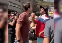 Acompanhado por seguranças, vereador bolsonarista cospe em homem negro em SP