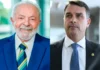 Lula dispara e abre distância de 9 pontos para Flávio Bolsonaro no 2° turno, diz pesquisa Vox Brasil