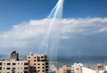 Em novo crime de guerra, estado genocida de Israel usa arma química contra civis no Líbano