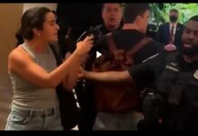 Manifestantes invadem hotel e protestam contra o genocida Netanyahu em Washington D.C.