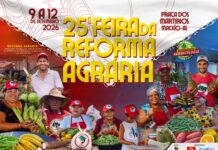 25ª Feira da Reforma Agrária de Alagoas será realizada na praça dos Martírios