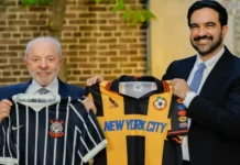 Prefeito de Nova York elogia Lula em encontro nos EUA