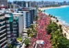 Mais de 20 mil pessoas participam de manifestação pró-Lula na orla de Maceió