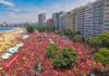 Lula mobiliza multidão em Copacabana, em ato pela reeleição